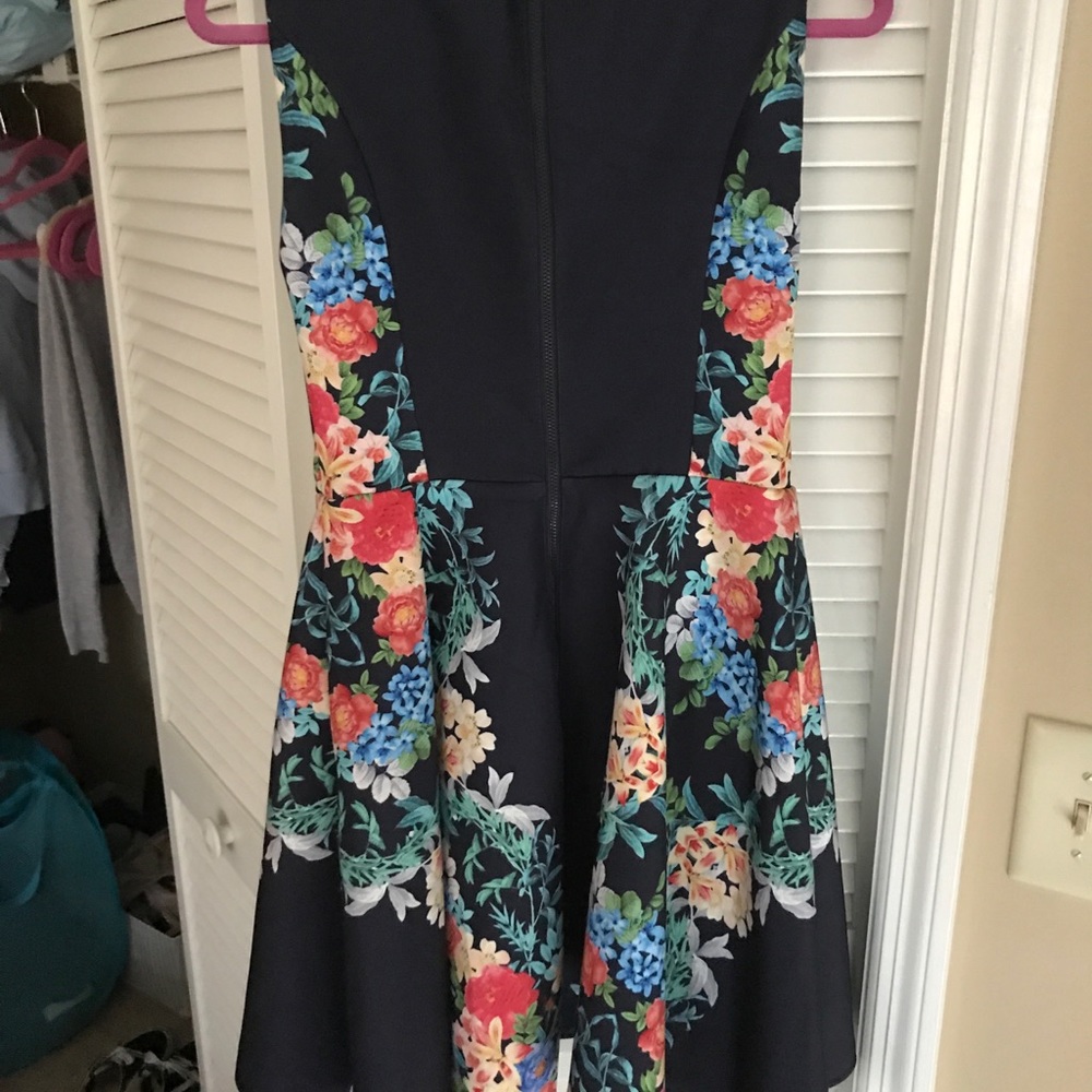 Anthroplogie floral flared dress - Picture 2 of 4